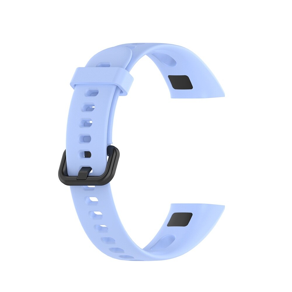 Soft Sports Silicone Wrist Strap Replacement Watch Band for HUAWEI Band 4 / Honor 5i Buckle Smart Watch Accessories: blue