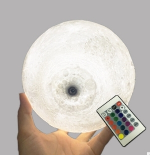 3D Licht Print Jupiter Lamp Aarde Lamp Kleurrijke Maan Lamp Oplaadbare Change Touch Usb Led Tafel Licht Home Decor Creatieve