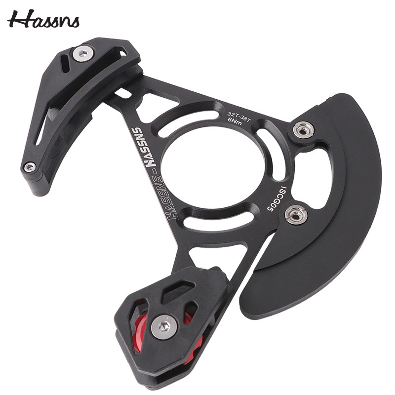 HASSNS mtb kettinggeleider ISCG05 03 BB Mount Fietsketting guard protector Fiets Enkel Kettingblad 32 T 34 T 36 T 38 T Tandwiel Plaat