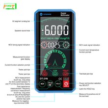 SUNSHINE DT-20N Touch Multimeter Digital Tester Instrument Test Precision Components Carry Around Accurate Measurement