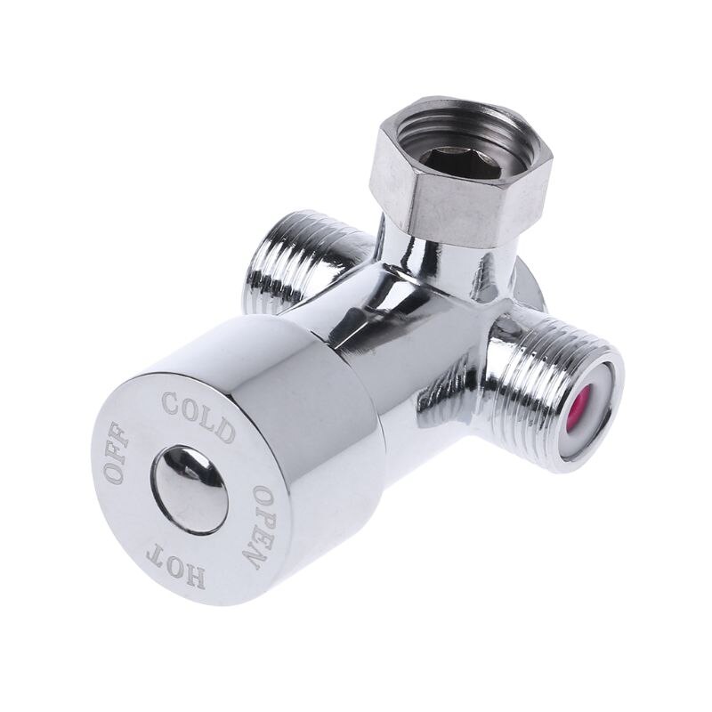 G1/2" & Cold Water Mixing Valve Thermostatic Mixer Two In & One Out