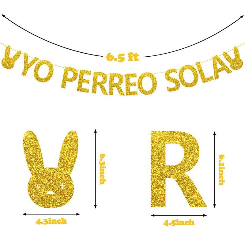 YPS Banner Gold funkeln Banner Hause Foto Verkaufsstand Requisiten Girlande Party Dekoration für thematisiert Hochzeit Braut Engagement Dekorationen