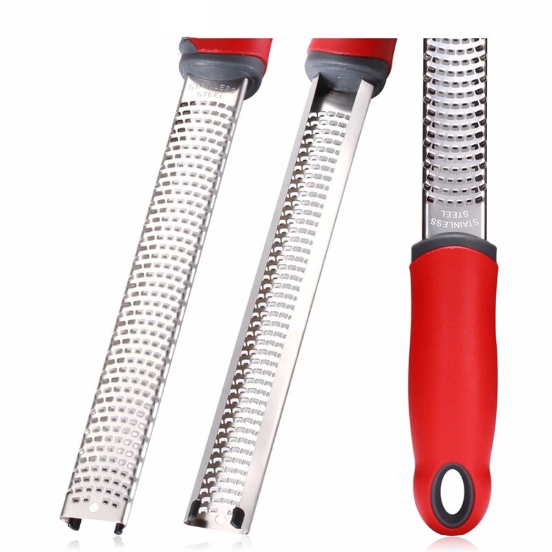 Roestvrijstalen kaasrasp zester citroen chocolade gember schaaf multifunctionele thuis keuken fruit groente rasp gereedschap mes