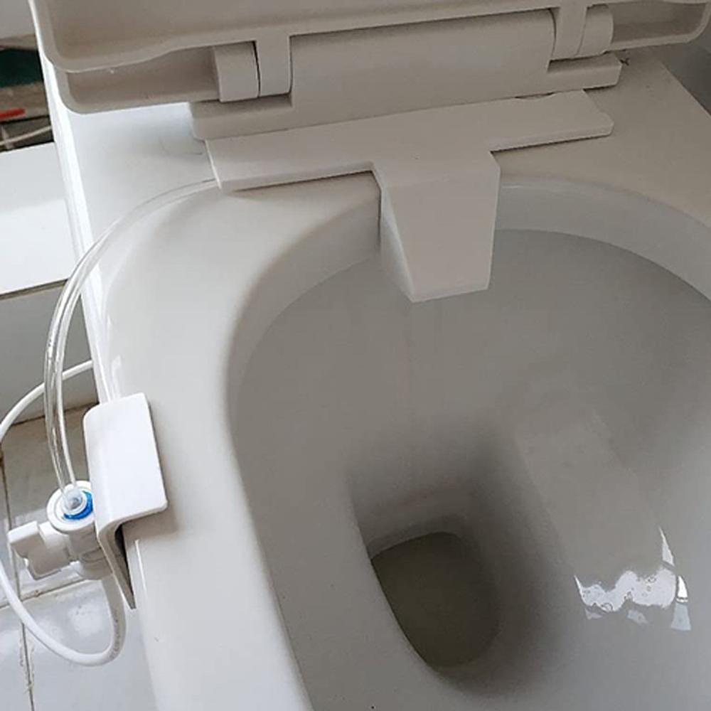 Badeværelse smart toiletsæde bidet intelligent toiletlåg / røvskyller intelligent toiletskylning sanitær enhed doven brug  #4.17