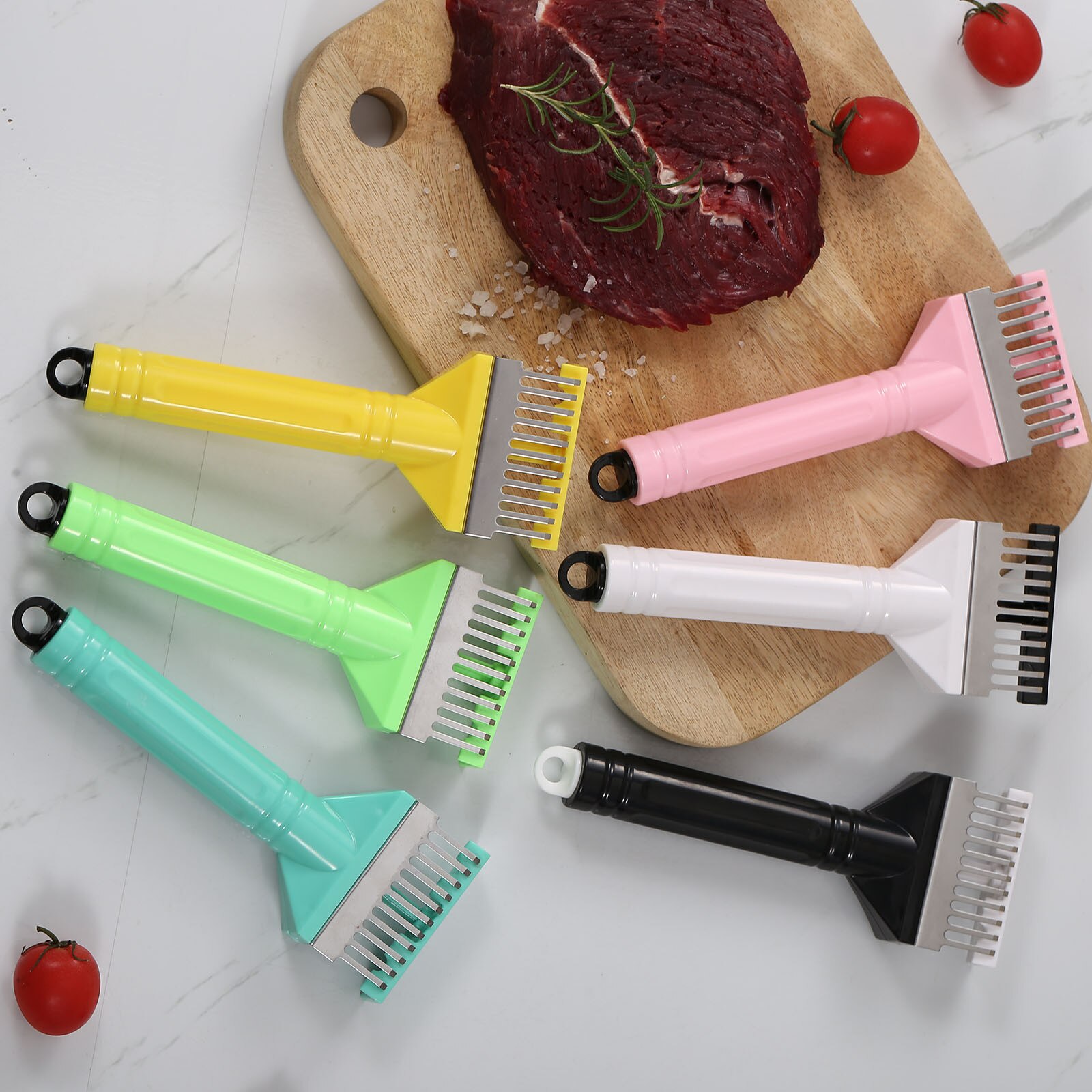 Kitchen Tools Profession Meat Meat Tenderizer Needle With Stainless Steel Kitchen Tools Ablandador De Carne