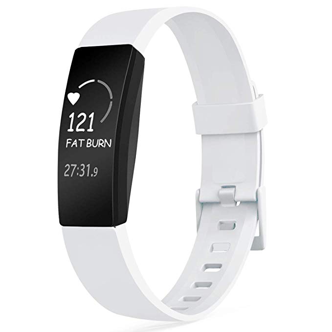 Pulsera para Fitbit inspire, para Fitbit inspire HR, correa de reloj blanda para Bit inspire/ ace2, accesorios: 7 / S