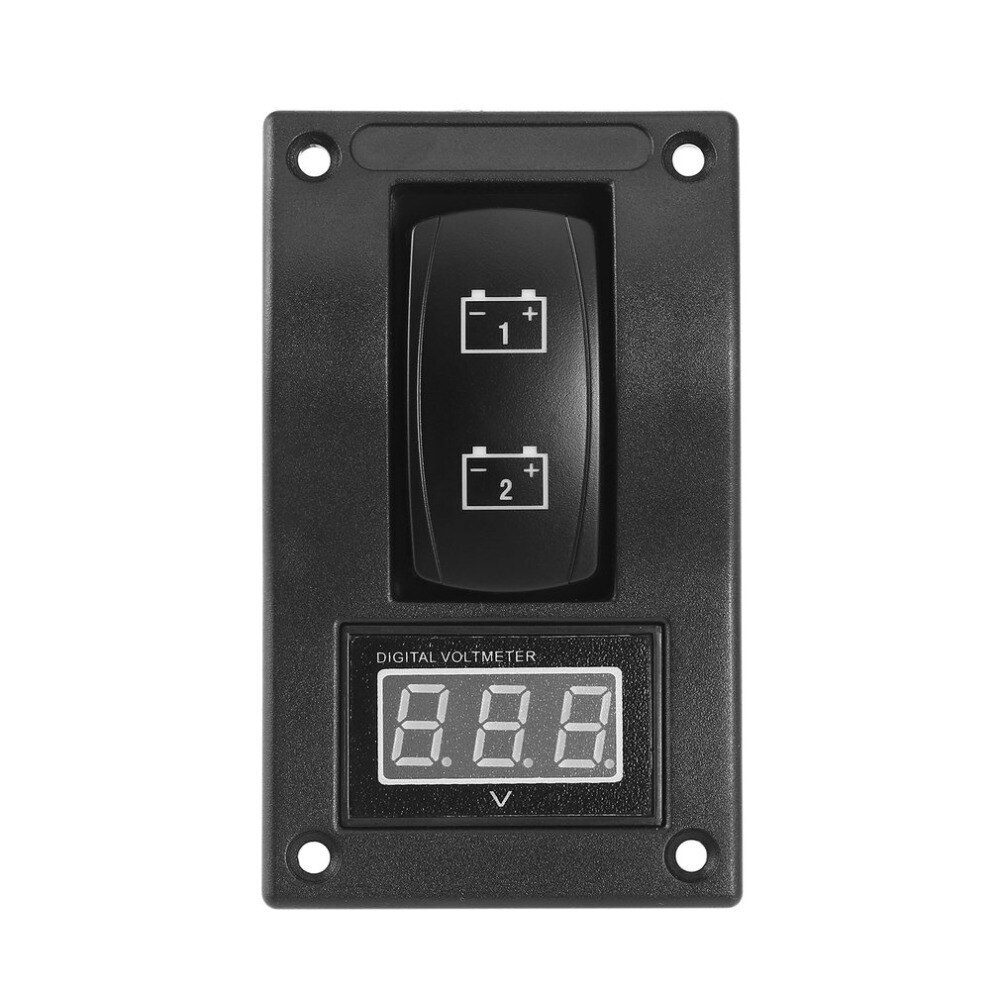Waterproof 12-24V LED Dual Digtal Voltmeter Batter... – Vicedeal
