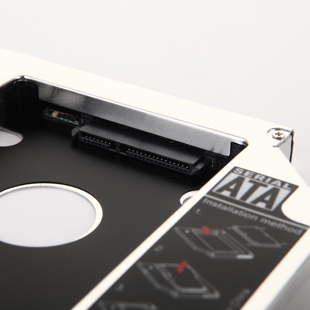 SATA 2nd Second HDD SSD Hard Drive Optical bay Caddy Frame Enclosure Adapter for Acer Aspire 5935G 5950 TS-L633C DVD