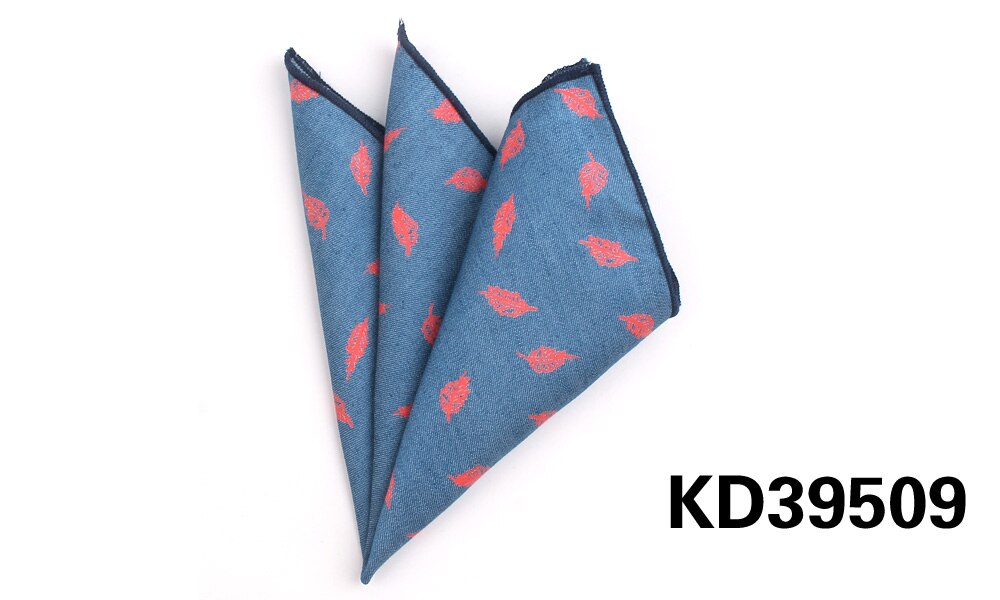 Kostym jeans ficka fyrkantig för män kvinnor denim bröst handduk näsduk herrar näsduk herr kostym näsduk prickar ficka handduk: Kd39509