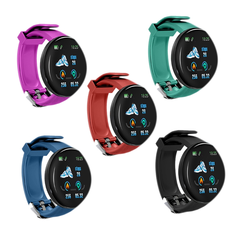 Grenzüberschreitendes produkt  d18 rundes smart-armband mit farbbildschirm, schlafüberwachung, wasserdicht, schrittzähler  r9ua