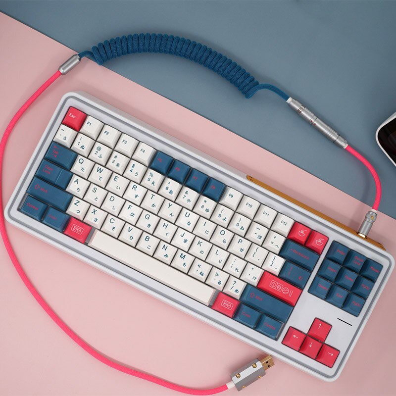 140 Keycaps PBT Cherry Profile Dye-Sub Japanese Keycap Set for Mechanical Keyboard GH60 XD64 GK64