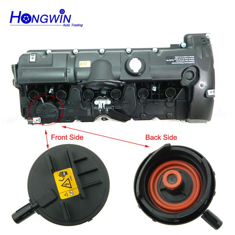 PCV Valve Cover Repair Kit Valve Cap With Membrane For BMW E82 E90 E91 E70 E60 E65 E66 Z4 X3 X5 328i 528i 128i 11127552281