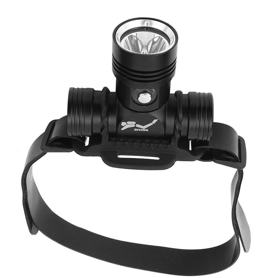 LED Headlamp, 1000LM Underwater Headlamp, High Brightness Underwater Headlamp, Waterproof and Rechargeable Camping