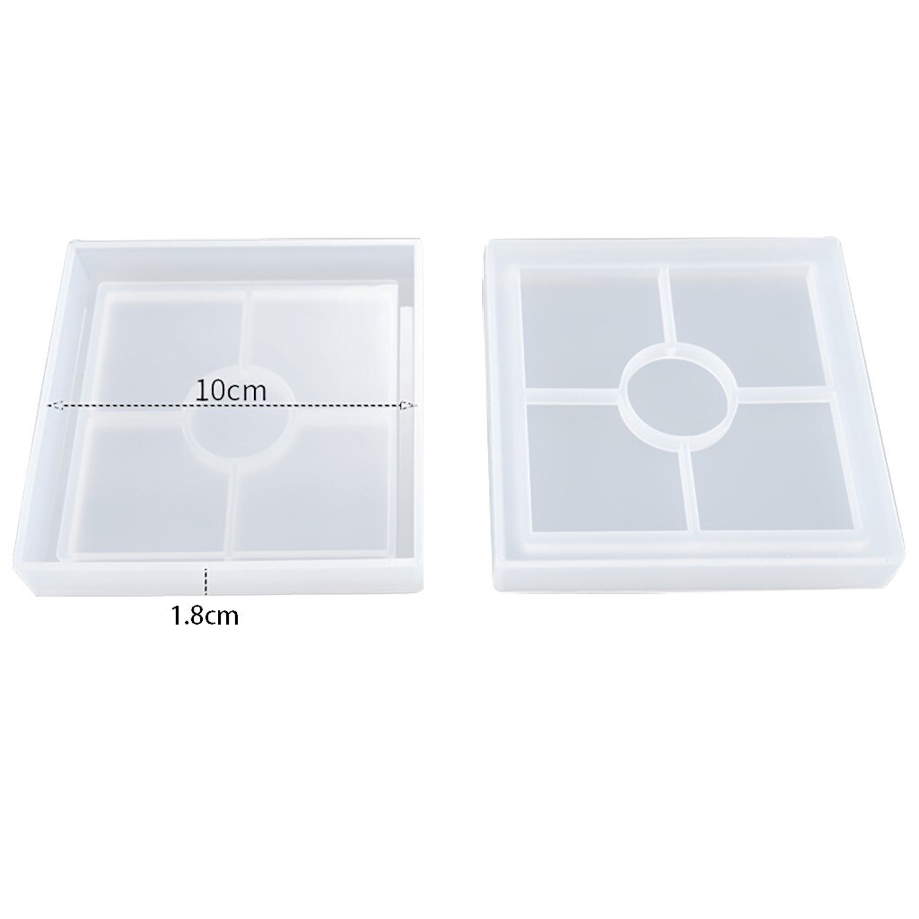 3 Pack Diy Siliconen Mallen Voor Hars, Hars Mallen Asbak Mold Set Huis Keuken Accessoires #30