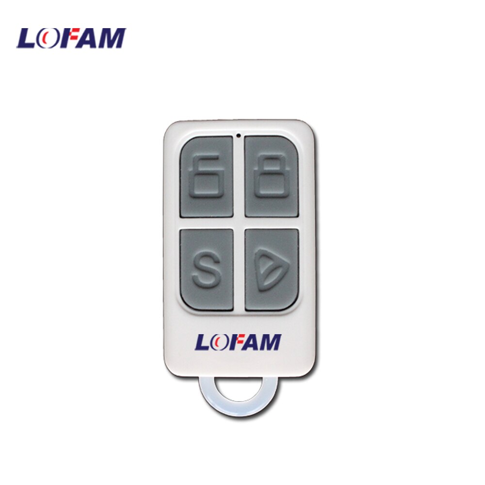 LOFAM Wireless High-performance Portable Remote Control controller 4 Buttons For GSM PSTN Home security Alarm System