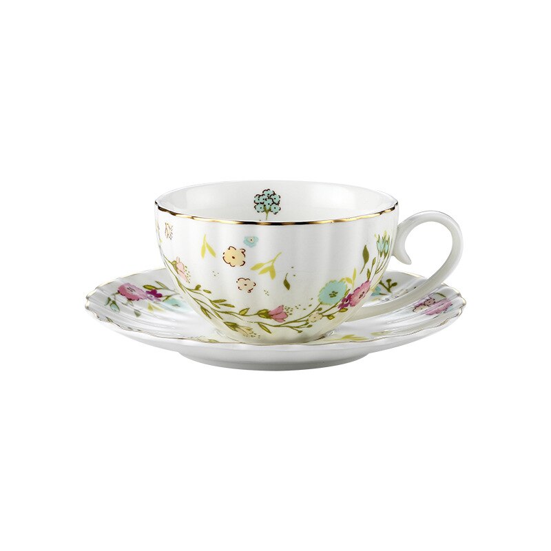 Reusable Porcelain Coffee Cup And Saucer Set Modern Travel Eco Friendly Cup And Saucer Tazas Originales Drinkware BD50CS