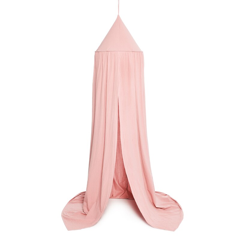 anti Zanzara Del bambino Del Cotone Baldacchino di Zanzara Della Principessa Netto Letto A Baldacchino Della cupola Letto per Bambini Decorazione Della stanza da Letto A Baldacchino: rosa