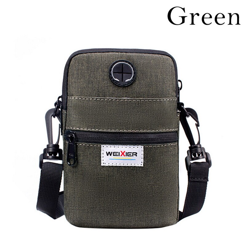 Mode Messenger Bag Telefoon Zak Crossbody Tas Voor Telefoon Schouder Handtas Multifunctionele Mannelijke Kleine Flap Kleine Tas: green