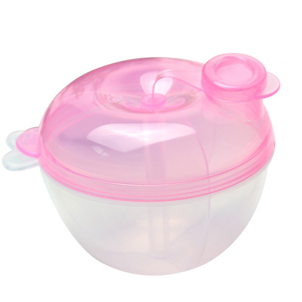 Babymad opbevaring tre-lags mælkepulver boks bærbar baby børn småbørn mælkebeholdere opbevaring baby fodring bærbare mælkebokse
