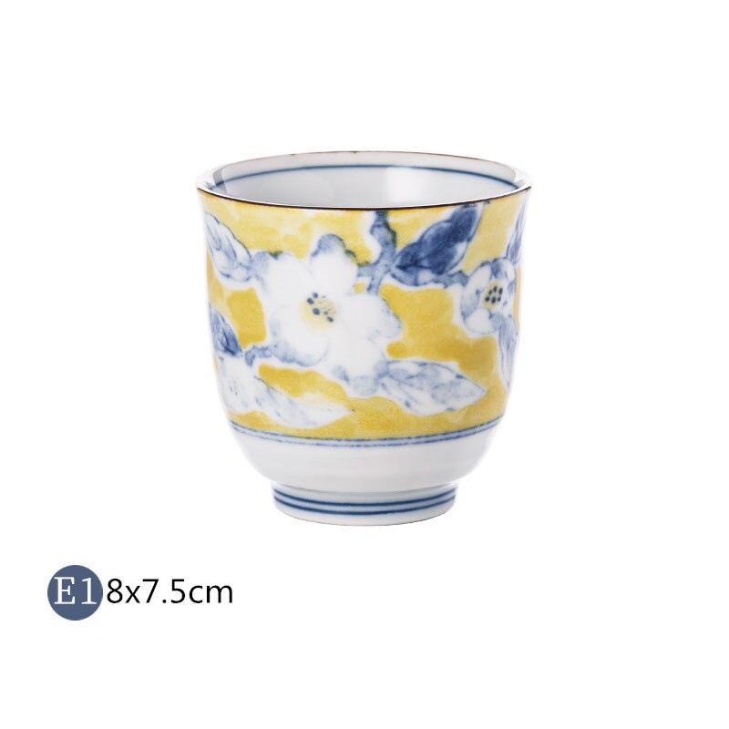 1pcs Ceramic Dish Dish Dinner Plate Service Plate Western Food Disc Salad Bowl Teacup Kitchen Board Wedding Kitchen Goods: E1