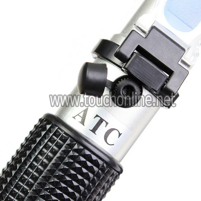 Aluminum 0-18% Brix Fruit and Cutting Fluid Hand-held Refractometer TB-18ATC