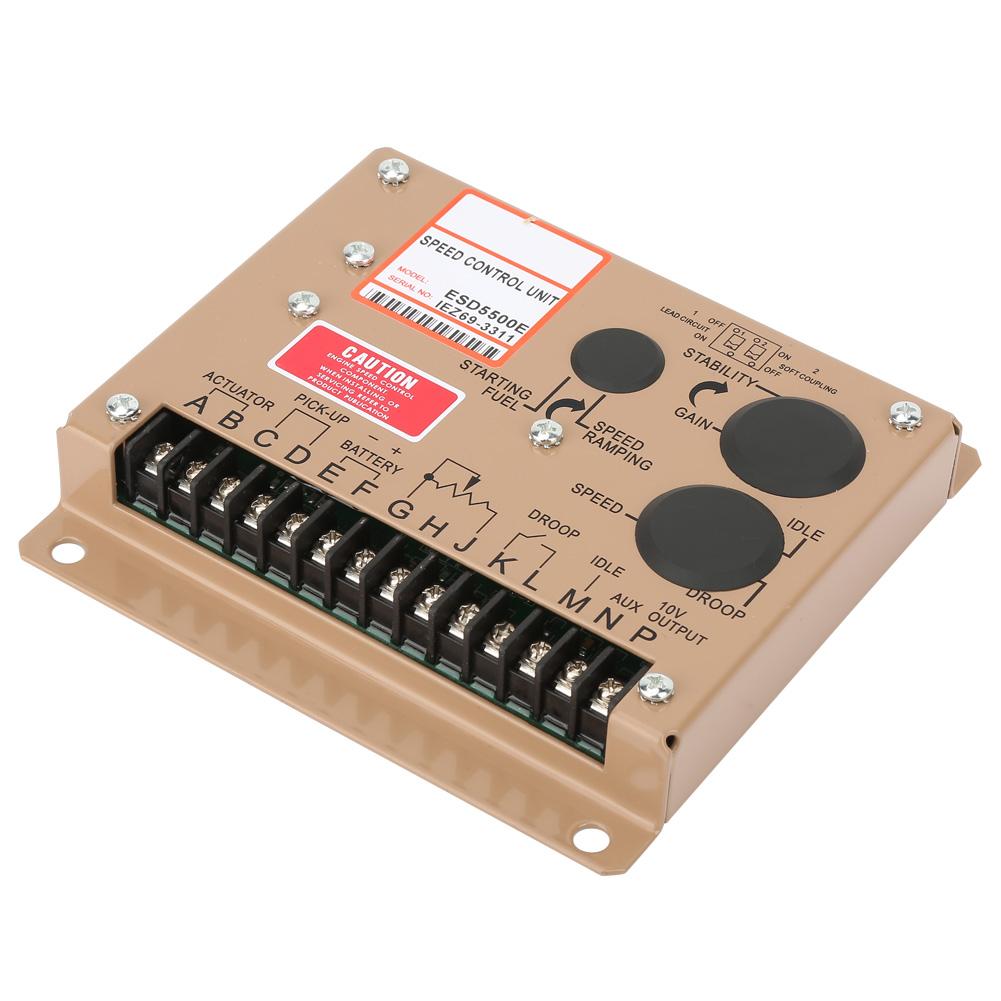 ESD5500E Generator Speed Controller Electronic Engine Speed Controller Governor Generator Controller Panel 1KHz ~ 7.5KHz
