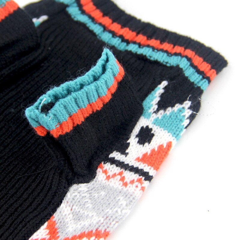 Dog clothes, ethnic pattern, knitted dog sweater, small and medium-sized dog sweater, autumn and winter clothes, pet clothes
