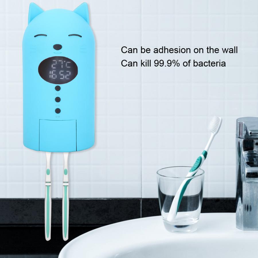 Smart Children Toothbrush UV Disinfection Anti-Bacteria Toothbrush Sterilizer Box