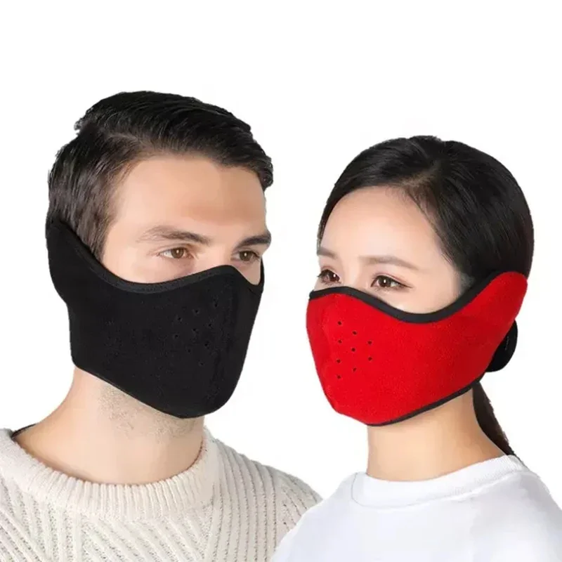 Winter Outdoor Ski Rijden Masker Oorwarmers Mondmoffen Nekwarmer Winddicht Herbruikbaar Rijden Snowboarden Skiën Sportmaskers