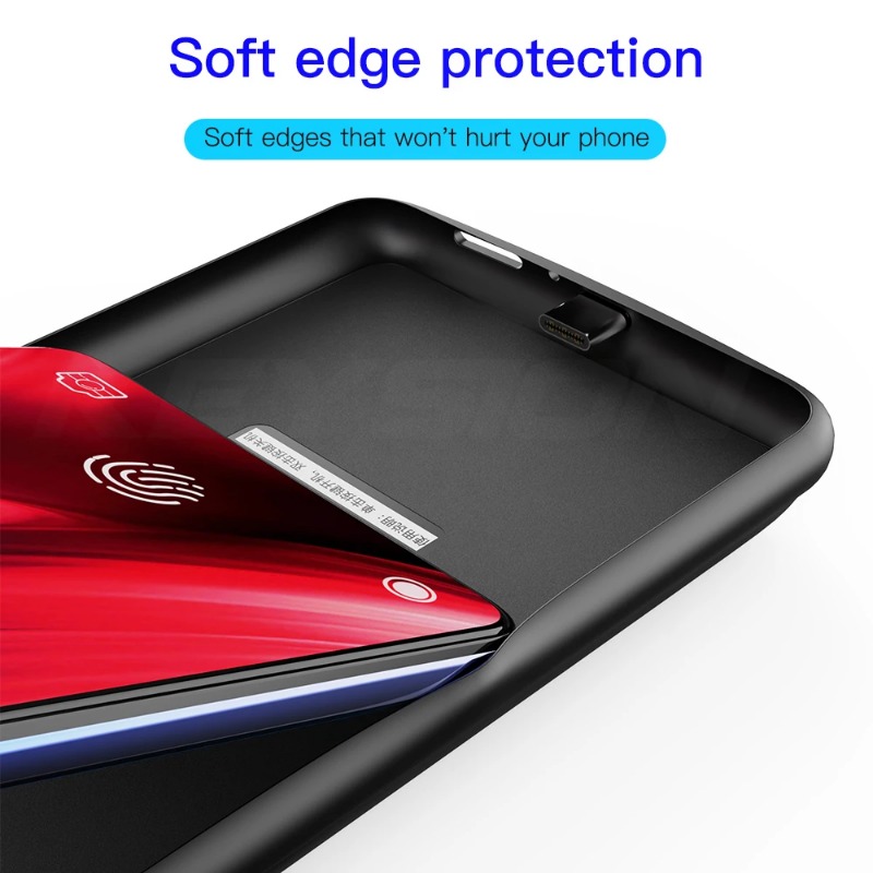 10000 mAh Batterijlader Gevallen voor OnePlus 8 Pro Powerbank Cover Externe Batterij Power Bank Cover voor Oneplus 8 Opladen Case