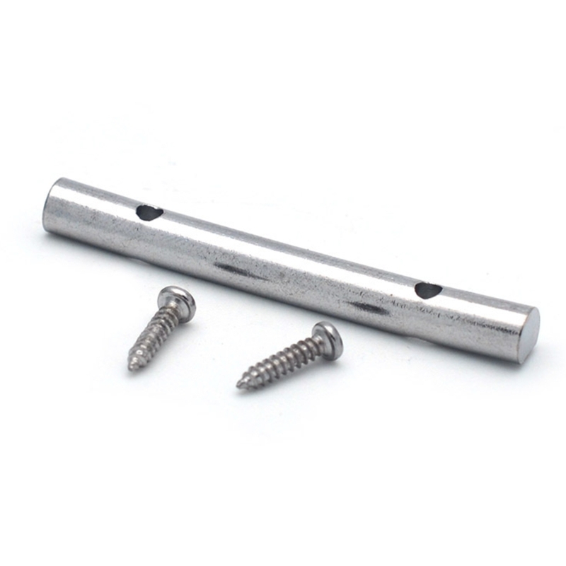 Barra de tensión de cuerda de 45MM, retenedor de cuerdas para guitarra eléctrica, instrumento Musical cromado/Negro/dorado, accesorios para guitarra
