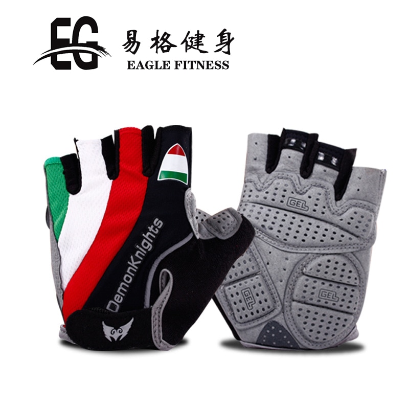 Cykelhandsker mtb landevejshandsker mountainbike halvfinger handsker mænd sommer cykel gym fitness skridsikre sportshandsker