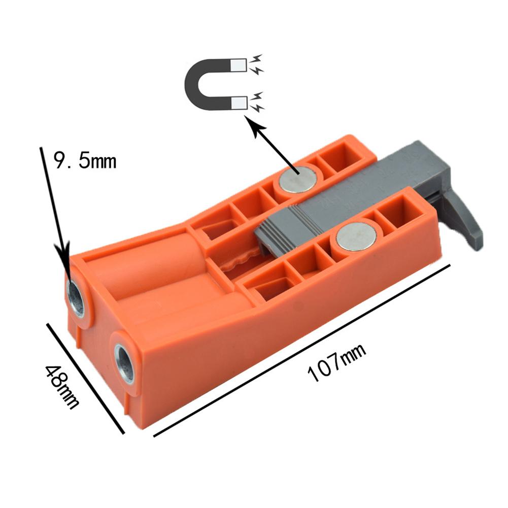 25PCS Woodworking Inclined Hole Locator Positioning Drilling Tool Set Plastic Sheathed Slanted & Inclined Hole Locator Tool Set