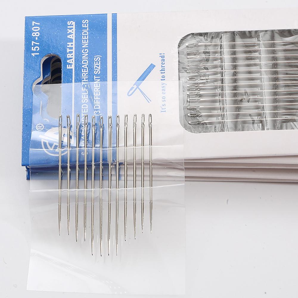 12 stk 3.6/3.8/4.2cm synål blind rustfritt stål bak stift side åpning nål gjør selv håndverk stoppeverktøy