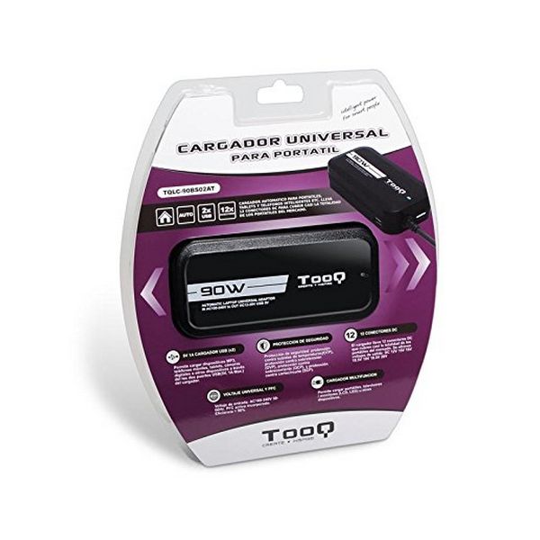 Laptop Charger Tooq TQLC-90BS02AT 90W Zwart