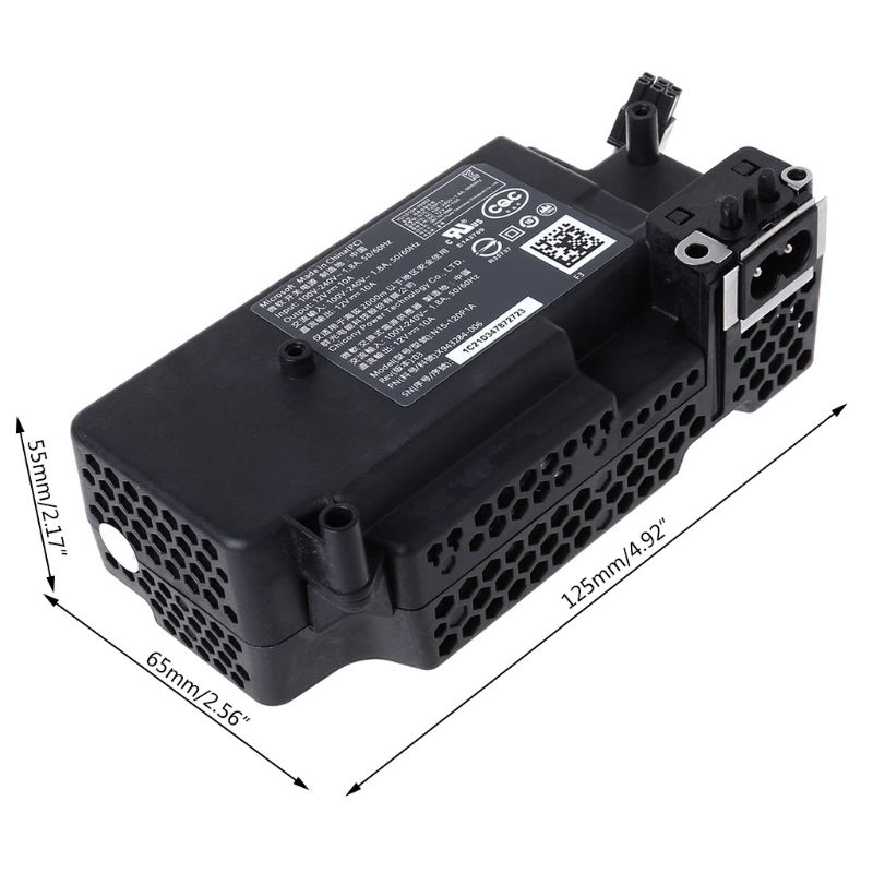 Fuente de alimentación para Xbox One S/Slim, reemplazo de consola, 110V-220V, accesorios de adaptador de CA
