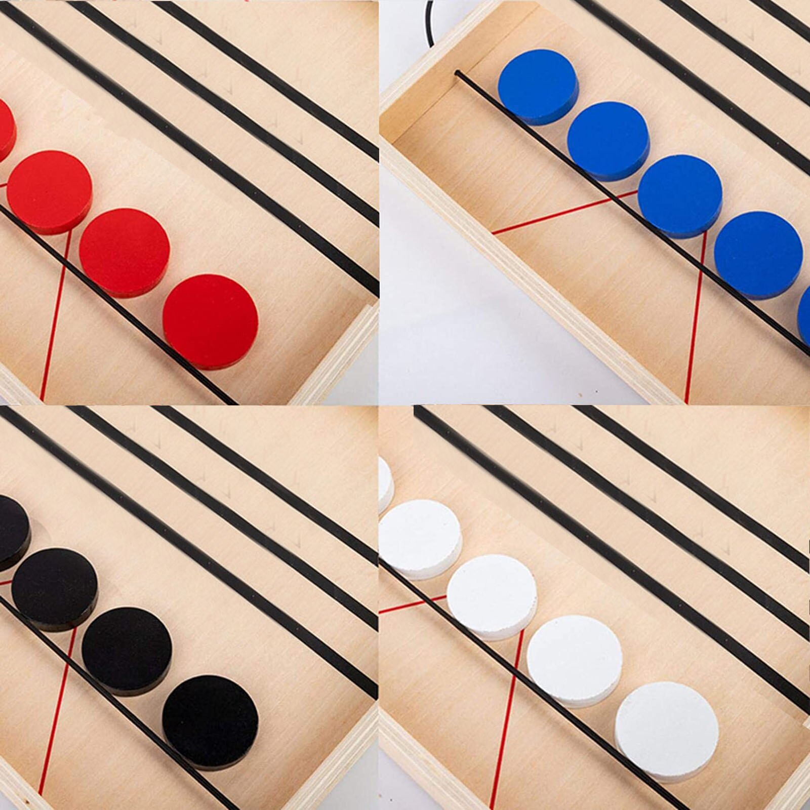 Chess Game Family Hockey Board Toy Table Games Party Entertainment Christmas Desktop Wooden Winner