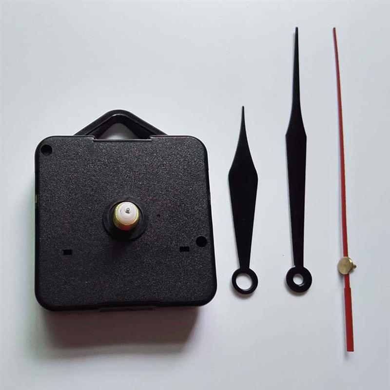 Stille Klok Beweging Kits Klok Mechanisme Onderdelen Zonder Batterij Voor Klok Vervanging Reparatie Onderdelen Een Klok Core En 3 Pointers