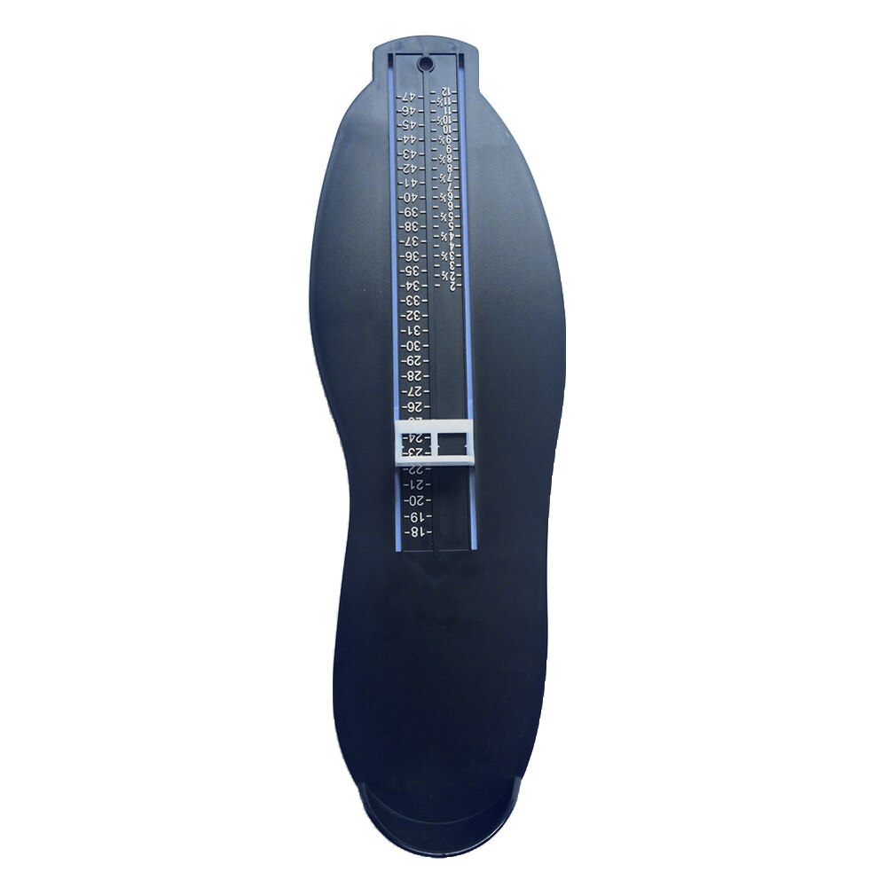Durable Adults Foot Measuring Device Helper Shoes Size Gauge Ruler Measurer Tool: Blue