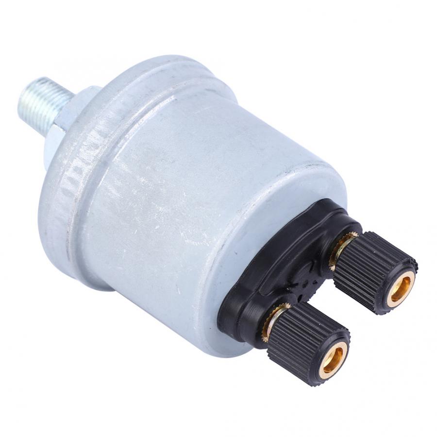 Force Sensor Gear Oil Pressure Sensor 1/8-27 NPTF Thread Oil Pressure Sensor Sender Unit 0-10 Bar For VDO Gear Oil Sensor
