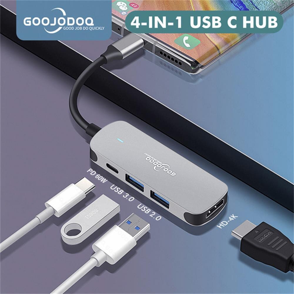 Usb type c hub usb c til apple macbook ipad pro 11 air 4 huawei matebook pd oplader multi usb c adapter dock usb 3.0