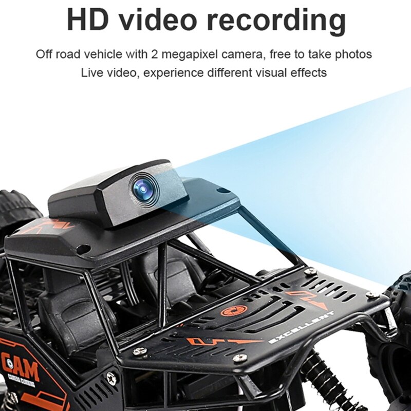 2.4G Controller App Afstandsbediening Wifi Camera High-Speed Drift Off-Road Auto L4MC