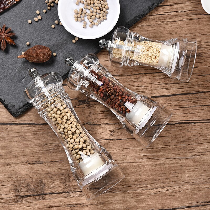 Herramientas de molienda de botellas, molinillo de sal, pimienta, Molinillo, agitador, recipiente para especias, recipiente de condimento, soporte para Cocina