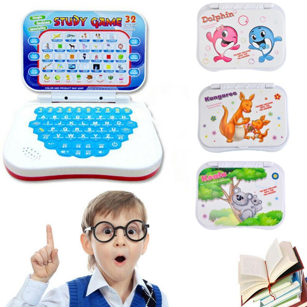 Cartoon fold Pronunciation Learning Machine English Educational Language Alphabet Baby Children Computer Toys Tablet R3D1