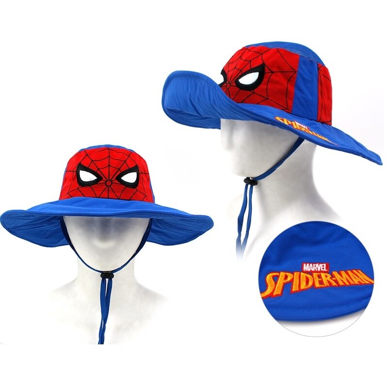 Winghouse Children Hat Boy Spring Summer UV Protection Big Brim Sun Helmet Bucket Hats Bowler Beach Sun Protect Cap South Korea