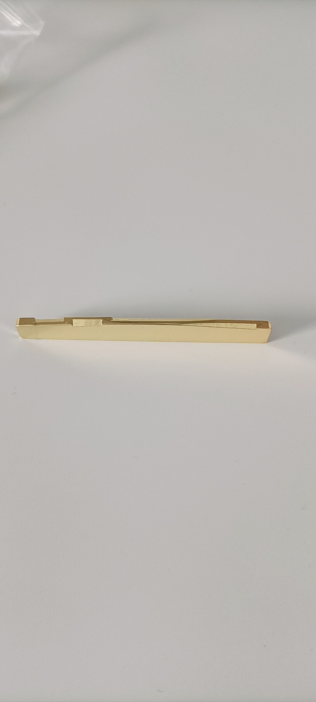 6 String Slotted Brass Gold Plated Acoustic Guitar Nut and Bridge Saddle Guitar Parts Gold: 76x3x7.8-6.9mm