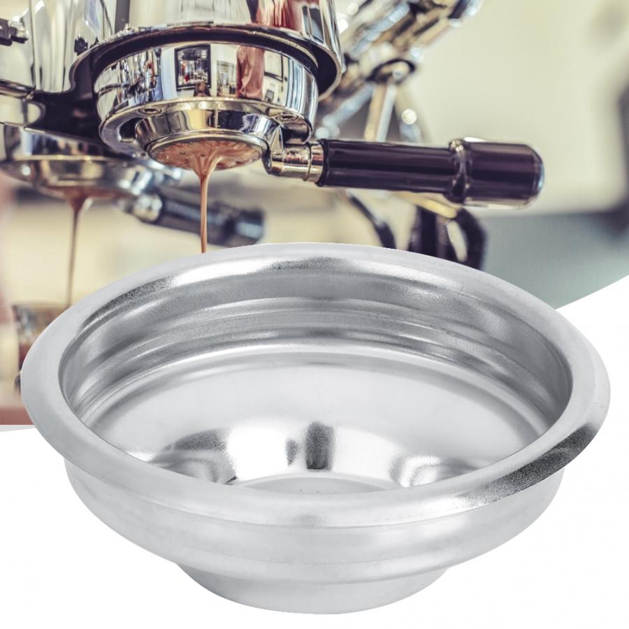 58mm Single/Double Porous Filter Bowl Basket Semi-Automatic Coffee Machine Bottomless Handle Filter Bowl