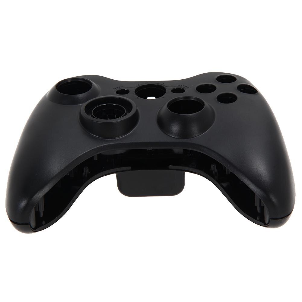 Black wireless controller full shell case Wireless Controller Full Case Shell Cover + Buttons for XBox 360 Black: Default Title