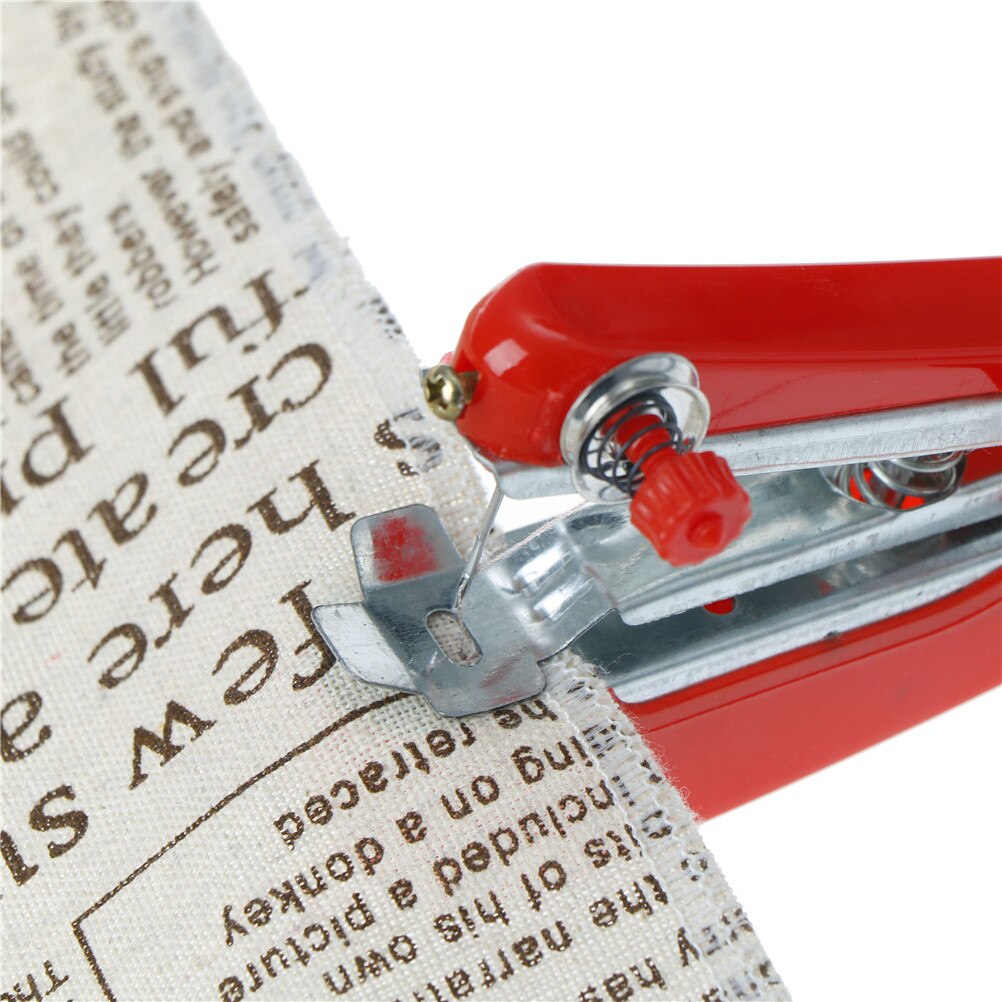 Bricolage à main Mini couture Machine couture sans fil à la main couture Machines vêtements tissus couture Machine