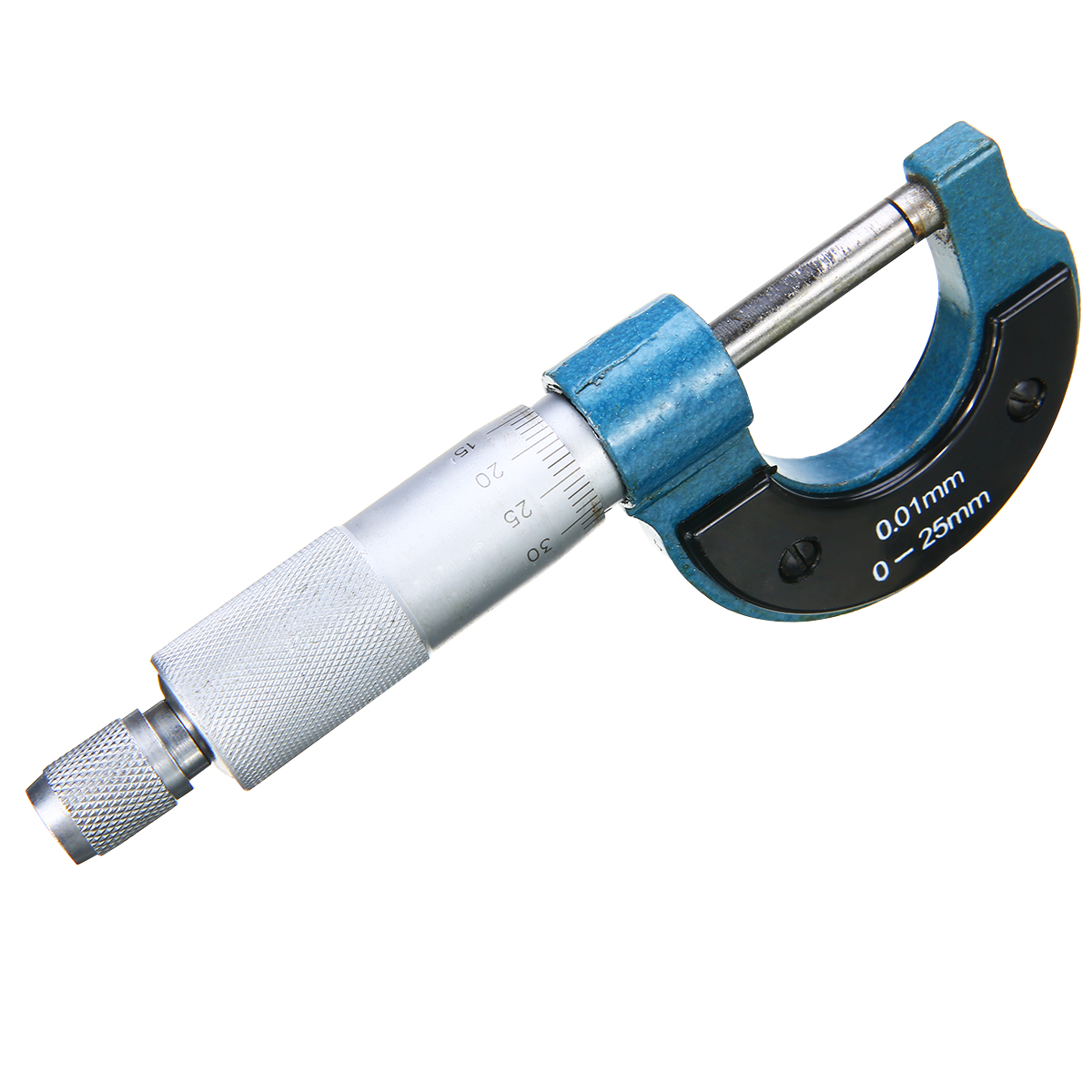 Mayitr 0-25mm 0.01mm Outside Metric Micrometer Caliper Precision Gauge Vernier Caliper Tool with Metal Caliper Tool